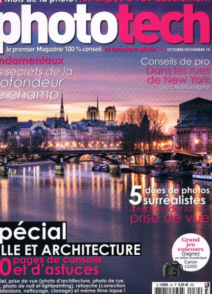 Publication Magazine Phototech n°34 Octobre Novembre 2014