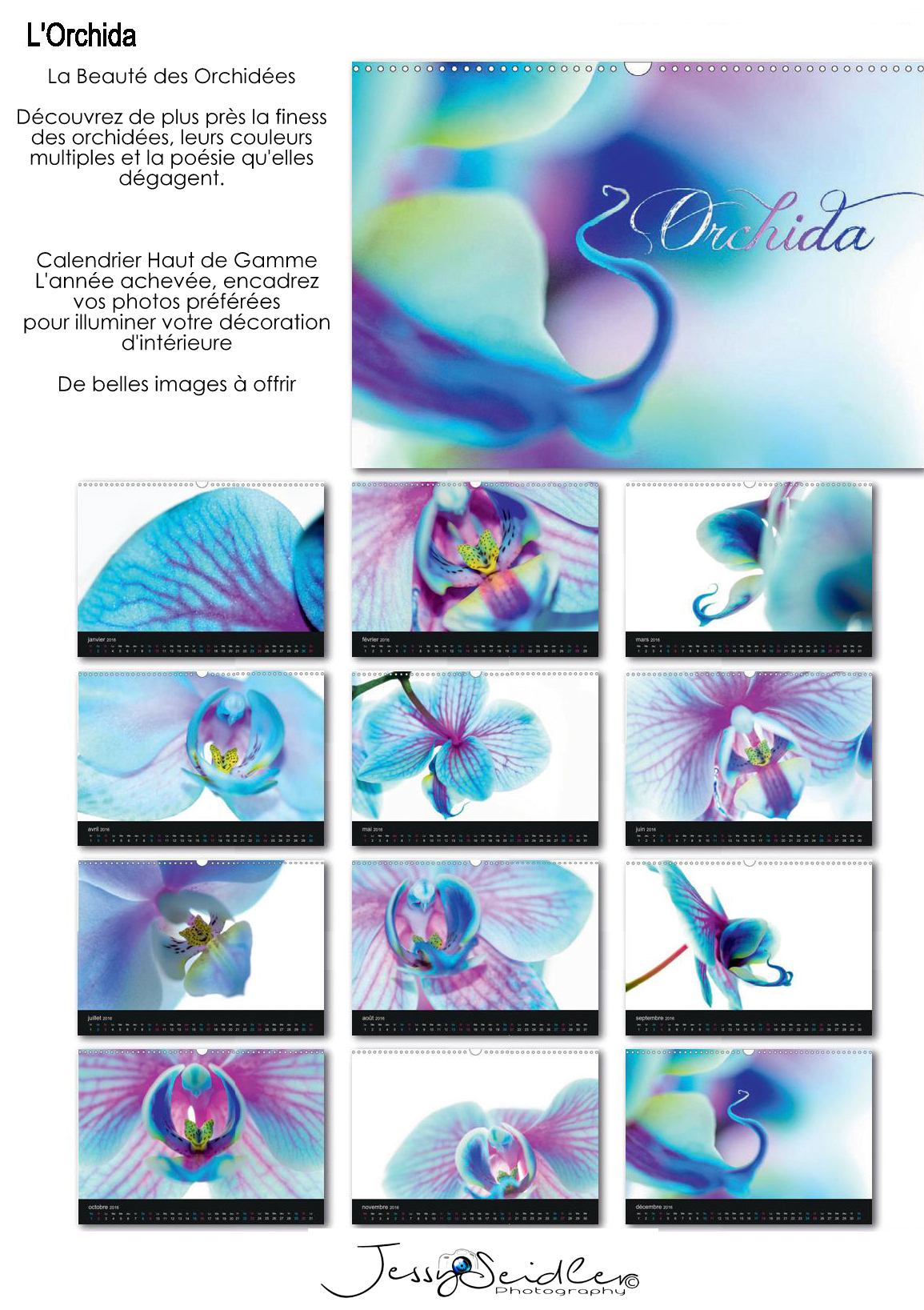 Calendrier FR L'Orchida 39,99€-49,99€
